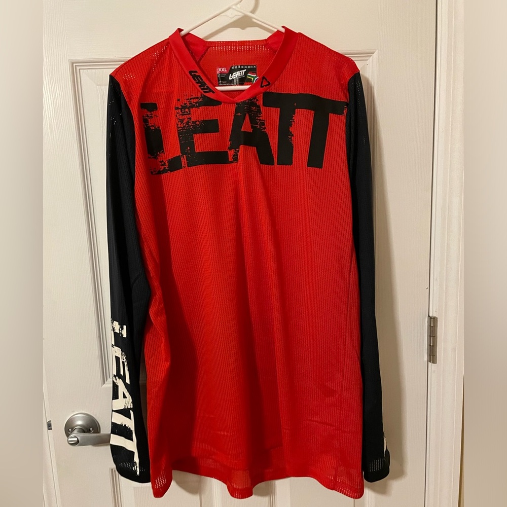 Leatt Men’s XXL Dirt Bike Motorcycle Riding Jersey Moto 4.5 X-Flow